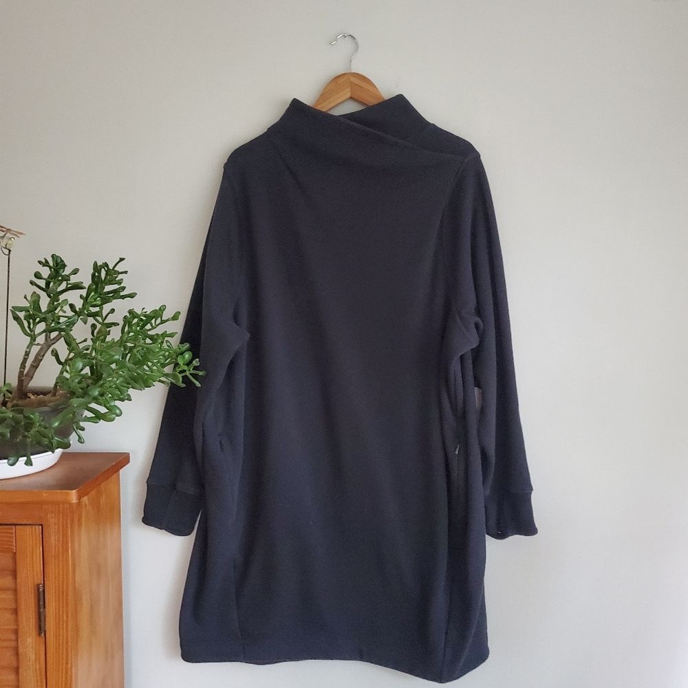 Athleta long cozy karma mock neck long sleeve Sweater dress size 2XL